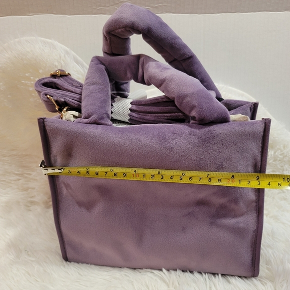 Juicy Couture Dusty Violet Big Spender Mini Tote Brand New With Tags - Picture 4 of 6